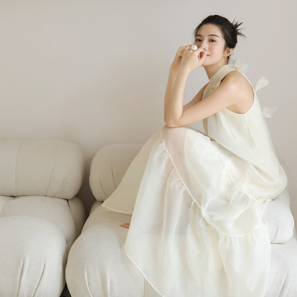 echo bridal bridal morning gown Wenying new Chinese style engagement dress wedding daily cheongsam light wedding dress image 21