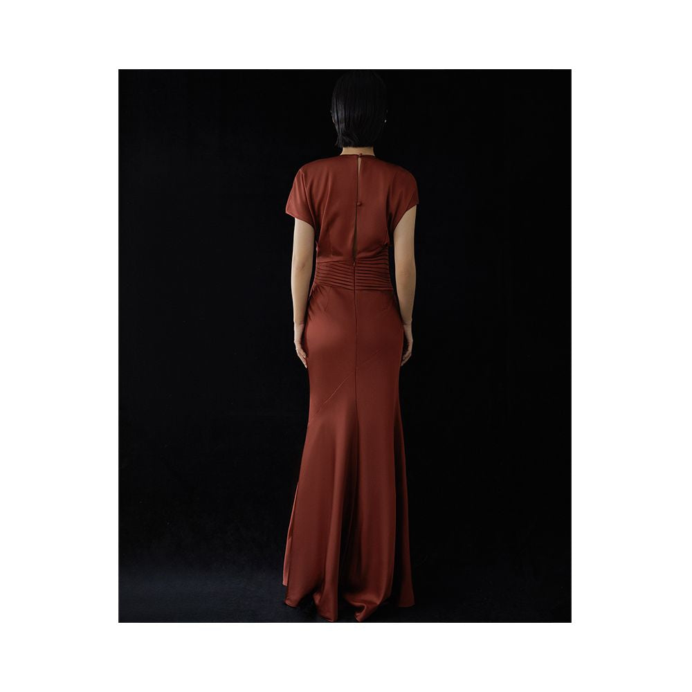 Dress Bridal Toast Dress Light Yarn Texture French High end Banquet Piano Performance Host Evening Dress Dress image 13