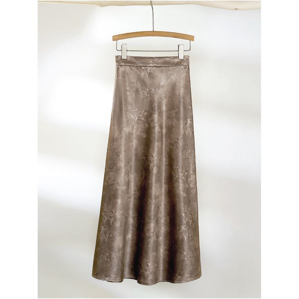 Xi Ran Chinese style national style half skirt high waisted fishtail skirt women s 2025 spring and summer new style retro long skirt image 15