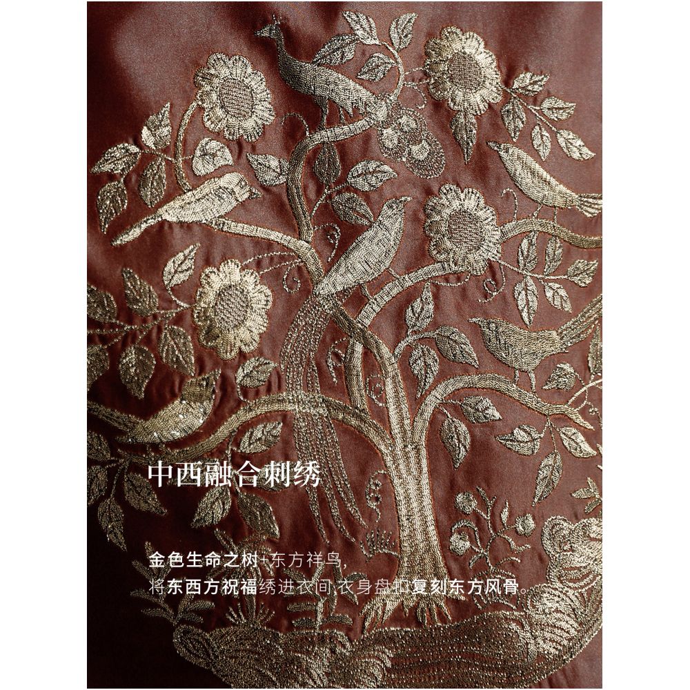 Interface New Chinese Intangible Cultural Heritage Silk Fragrant Cloud Yarn Embroidered Top Luxury and Elegant Mulberry Silk Shirt Women s 2025 New Style image 3