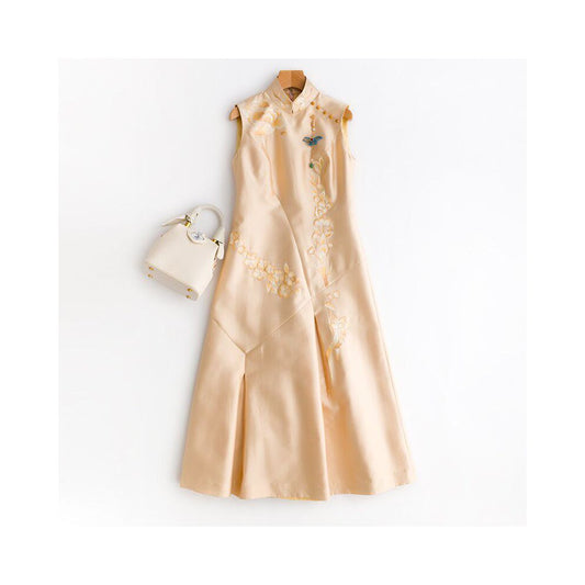 ASAYA5983 – Golden Peony Heritage Dress 🌼✨