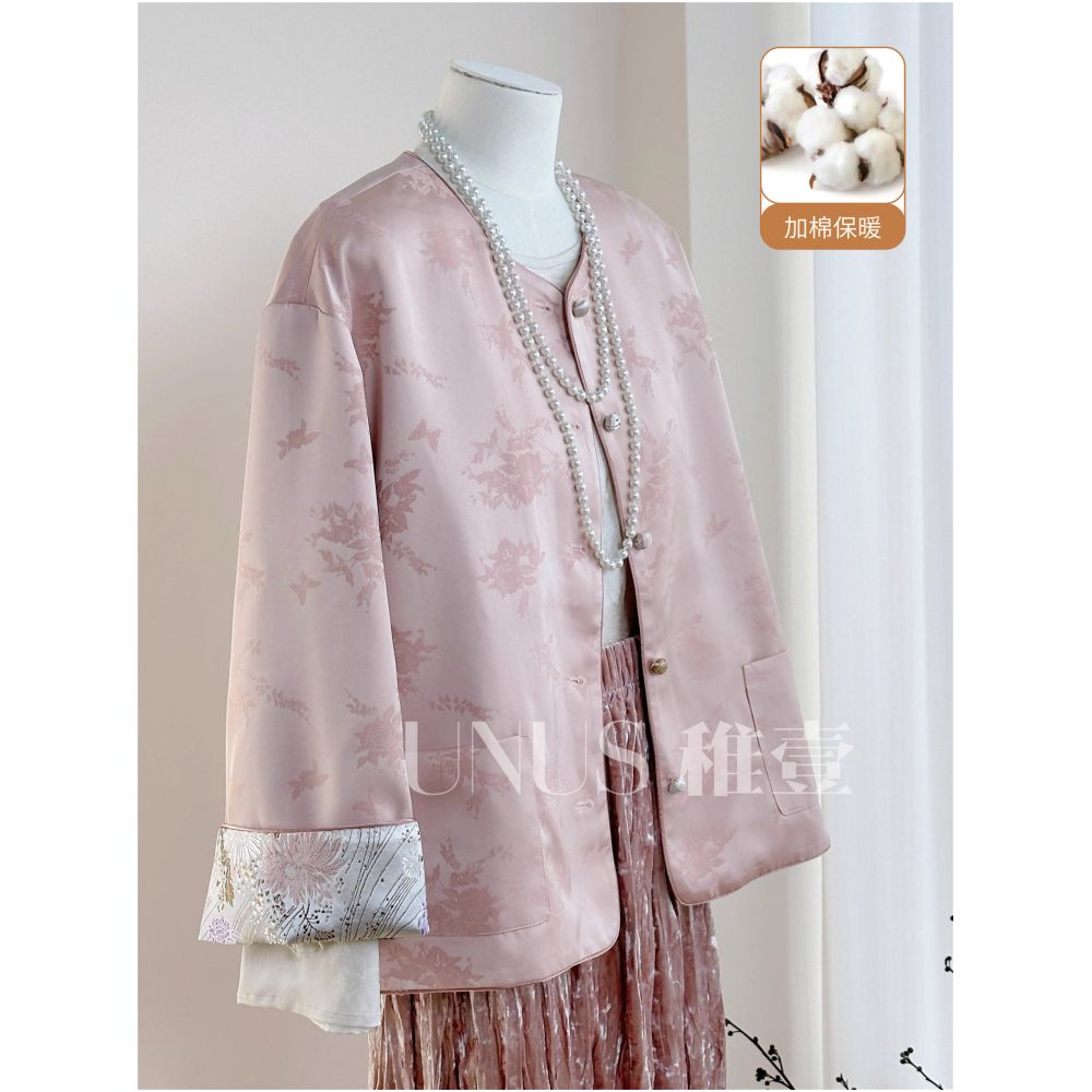 ASAYA6075 – Song Dynasty Bloom Jacket 🌸🕊️