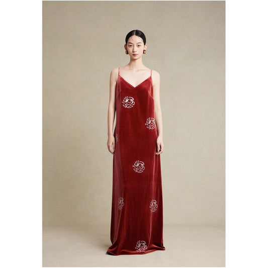 ASAYA6136 – Imperial Velvet Slip Dress ❤️✨
