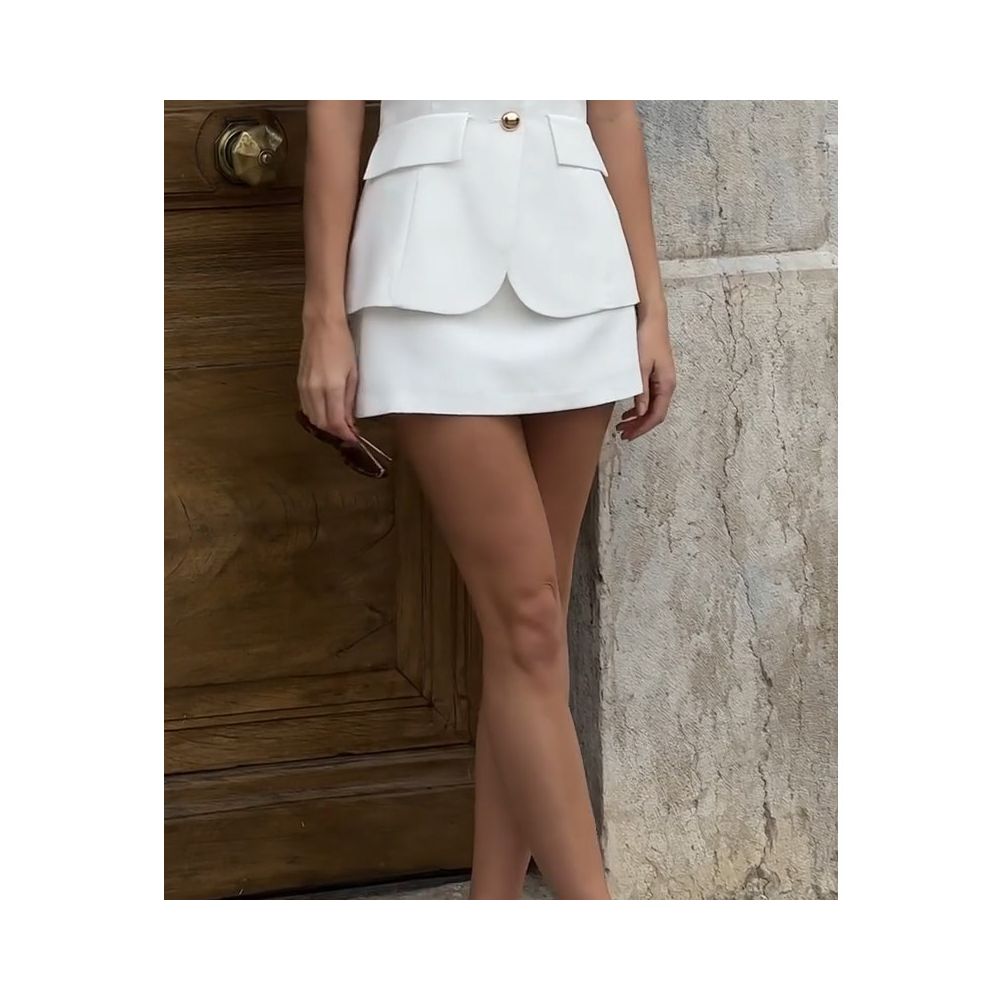 ASAYA6209 – Monaco Ivory Tailored Set 🤍✨