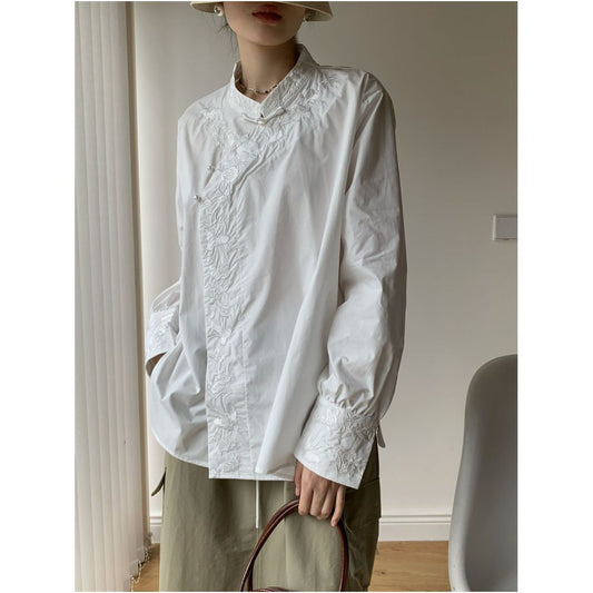 ASAYA6234 – Heritage Embroidered Blouse 🤍✨