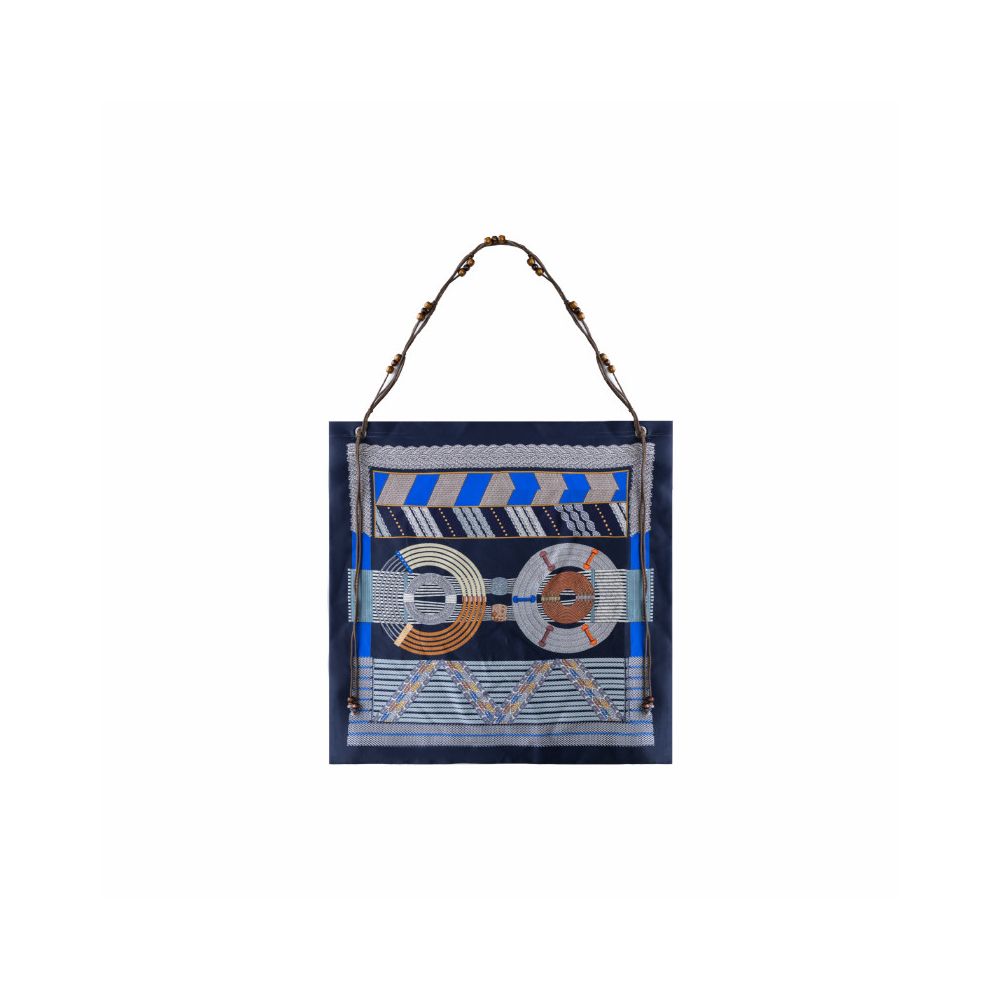 ASAYA6305 – Silk Scarf Mini Dress & Tote Set 🖤✨