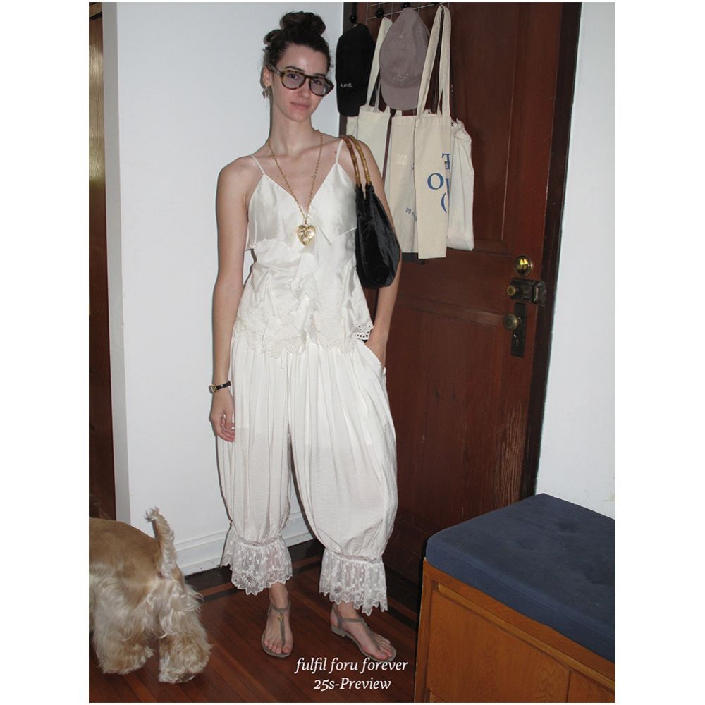 FFU Women s Summer New Style Dress with Heavy Embroidery Multi layered Fashionable Camisole Top image 4