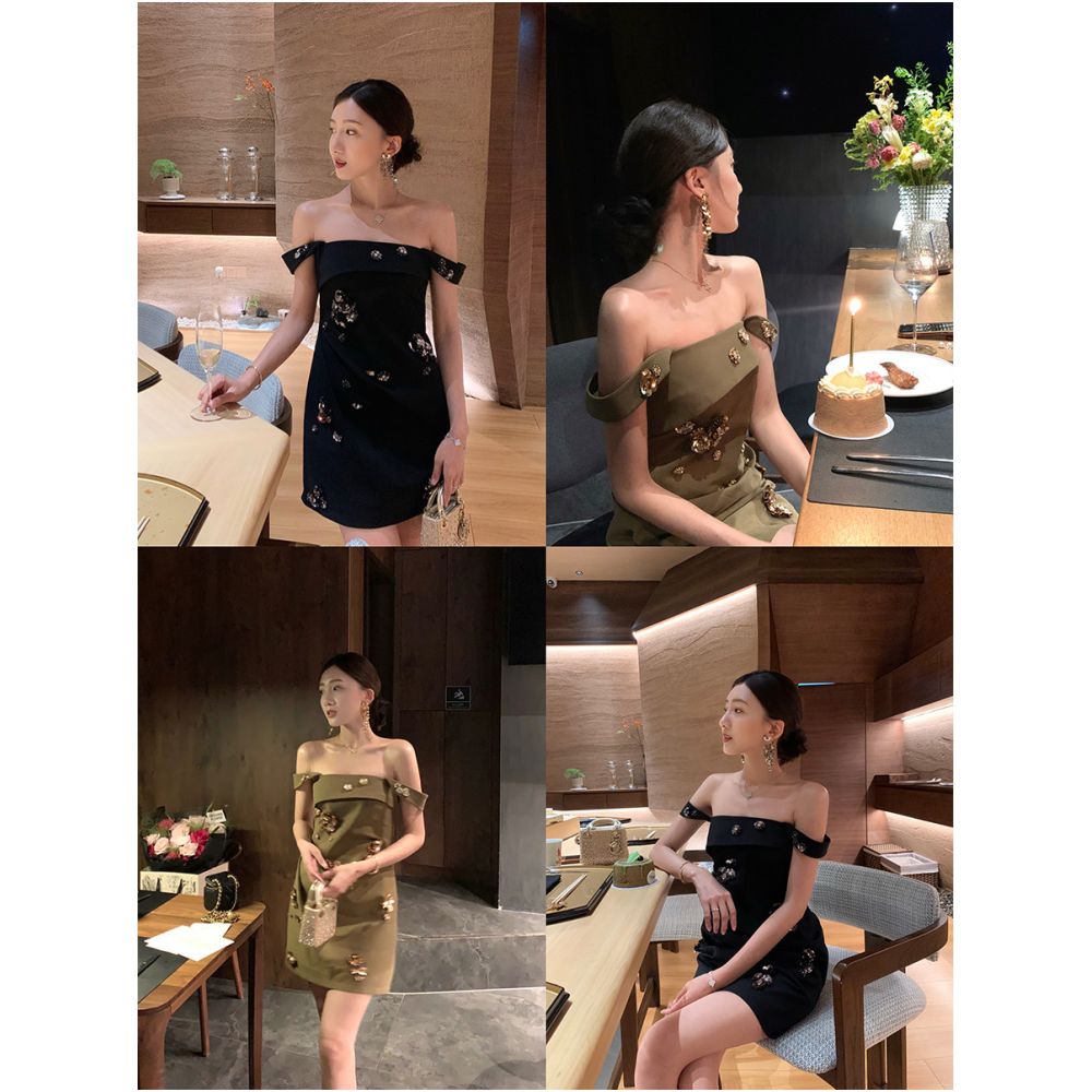 ช ดเดรสว นเก ดของท น าสวยงามมาก สามารถใส ได สองแบบค ะ image 4