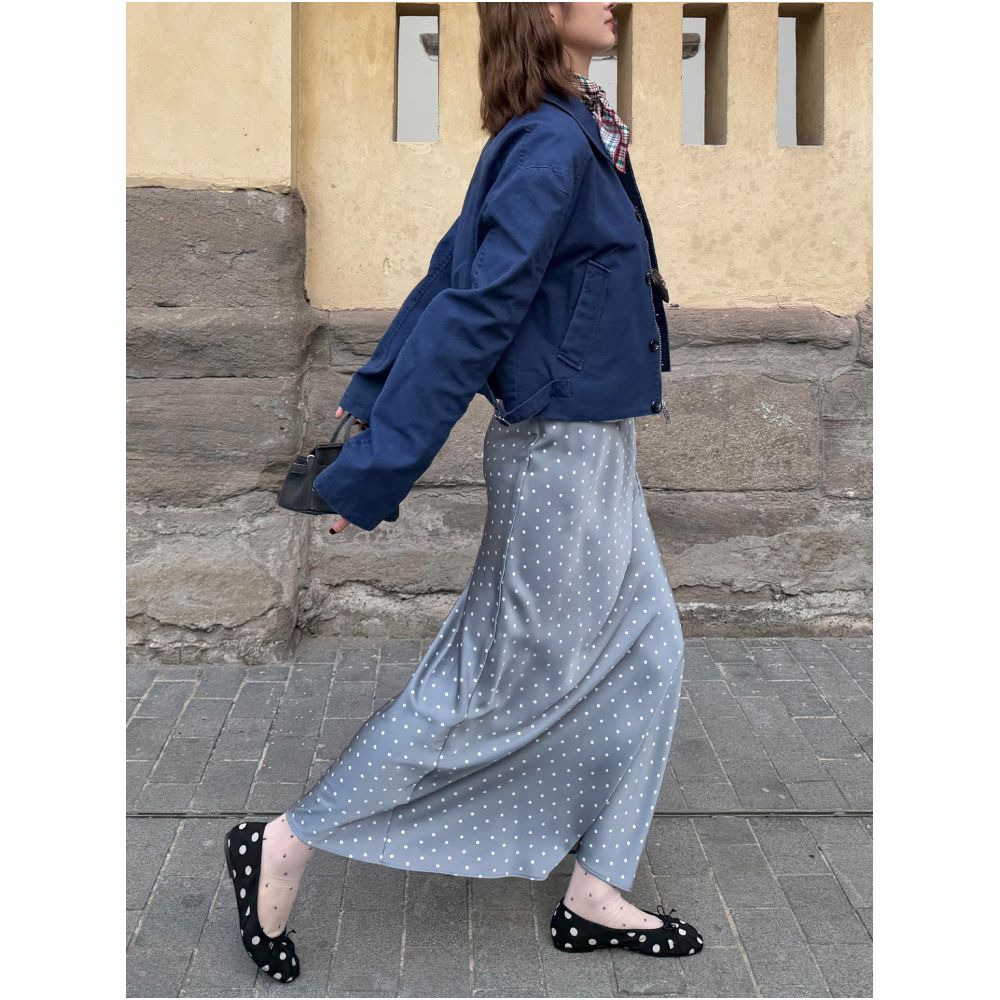 Highly recommended Women s elegant high waisted bodycon maxi skirt in flowing satin fabric new style for 2026 image 3