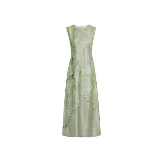 ASAYA6811 – Sage Whisper Draped Dress 🍃✨