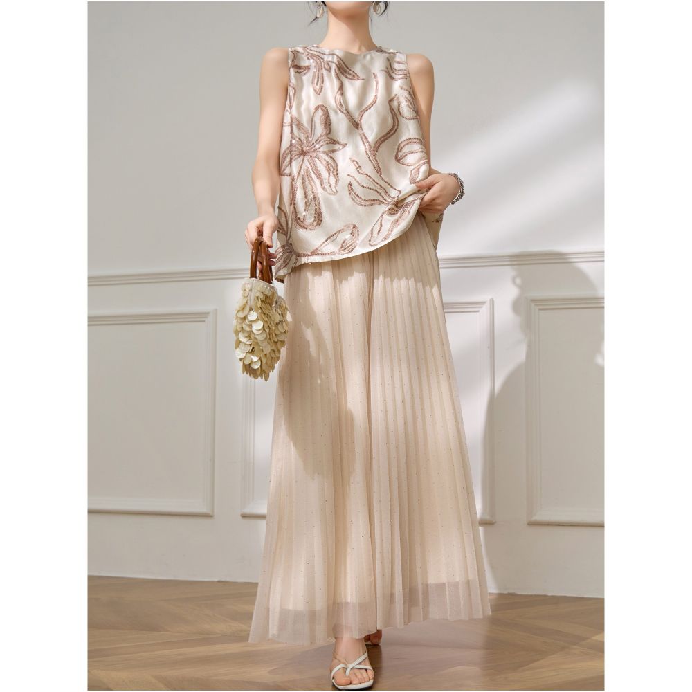 Plum Jan s uniquely designed beautiful high end vintage beaded embroidered sleeveless vest exudes a sophisticated understated luxury with a vintage feel image 5