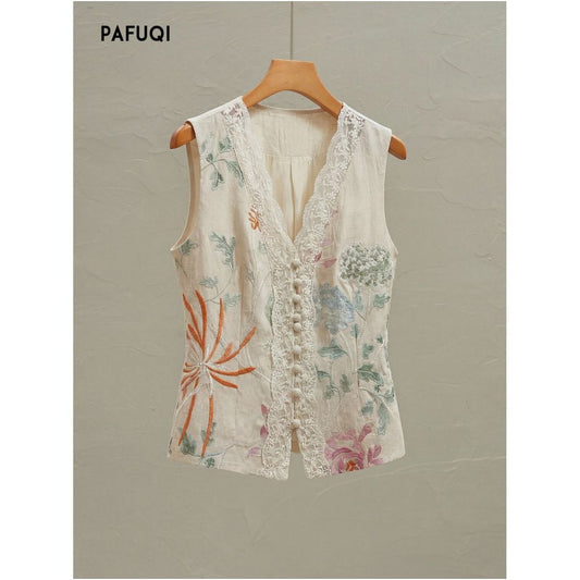 ASAYA6946 – Jardin Fleur Embroidered Set 🌸🤍