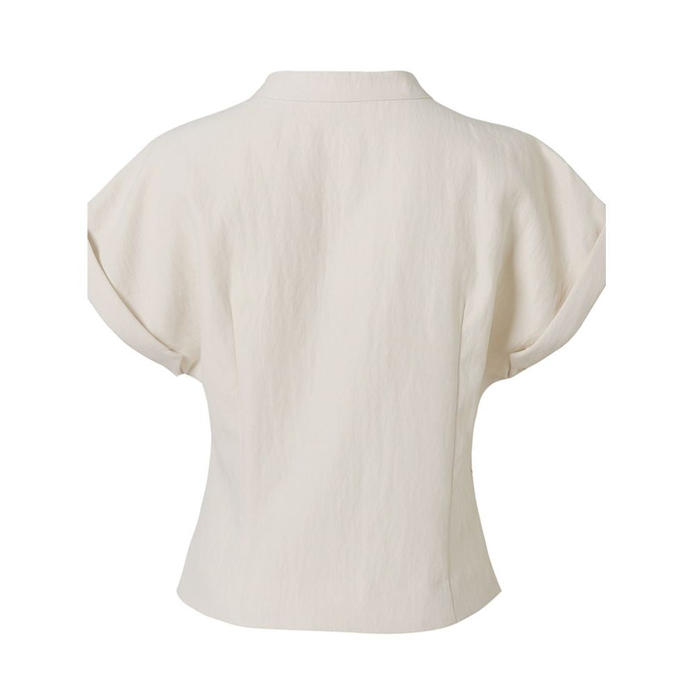 AVLINVA Flower Lying Wine New Chinese Style Women s Clothing 2025 New Short Sleeved Shirt Elegant Women s Top image 1
