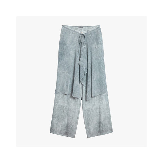 ASAYA6971 – Misty Drape Wide-Leg Pants 🌫️🩶