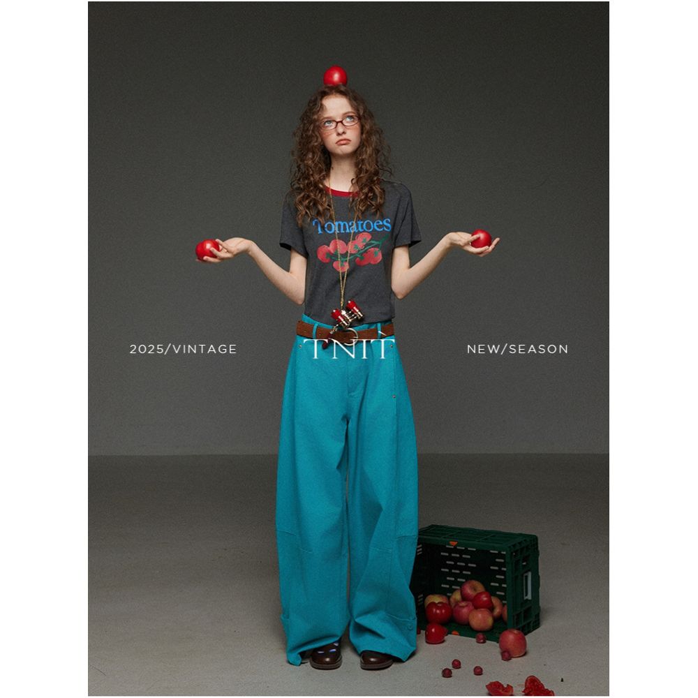 ASAYA6986 – Tomato Vintage Graphic Tee 🍅❤️