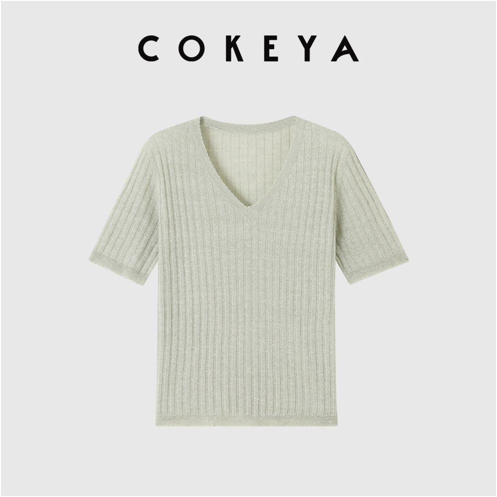 ASAYA6987 – Coastal Breeze Ribbed Knit Collection 🌿🤍