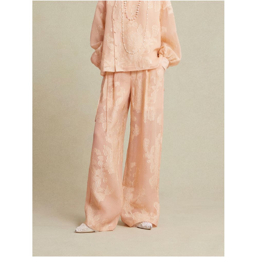 ASAYA7005 – Blush Imperial Jacquard Trousers 🌸✨👑
