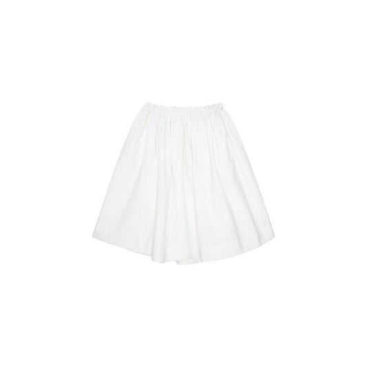 ASAYA7009 – Moonlight Gathered Midi Skirt 🤍🌙🍫