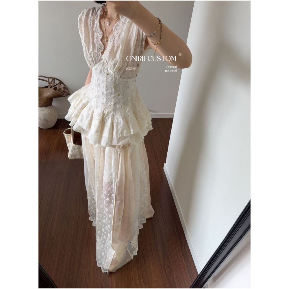 ASAYA7064 – Ivory Romance Lace Set 🤍🕊️