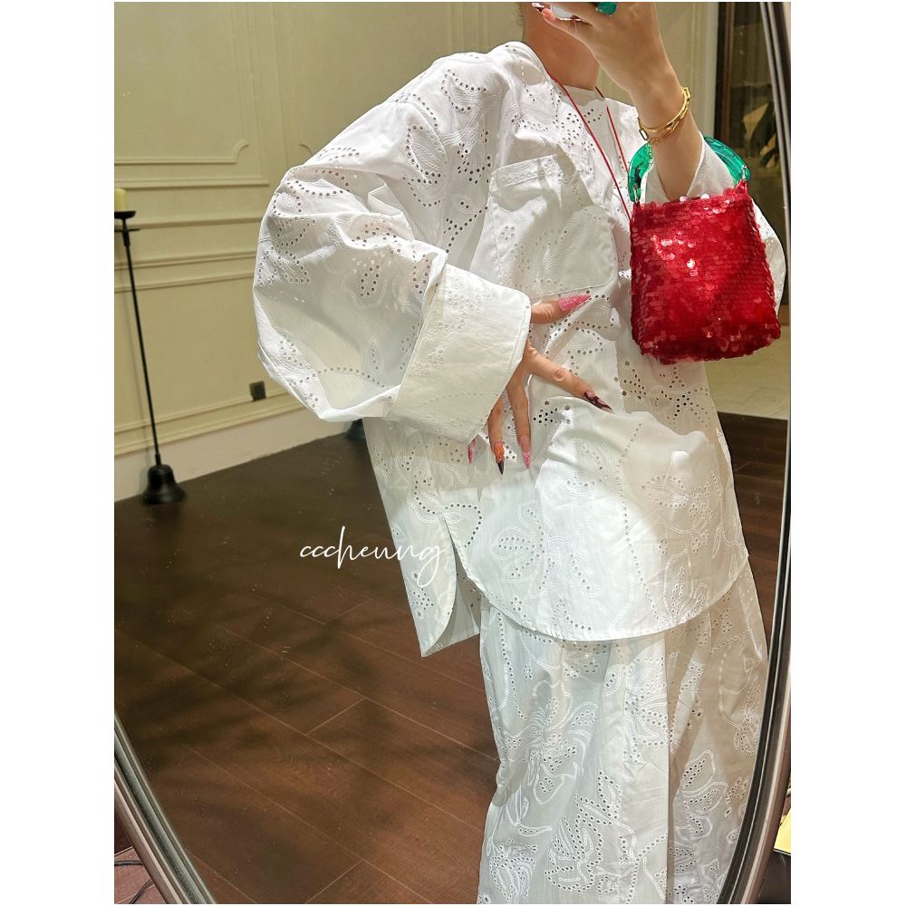 ASAYA7132 – Bloom Broderie Cotton Set 🌿✨