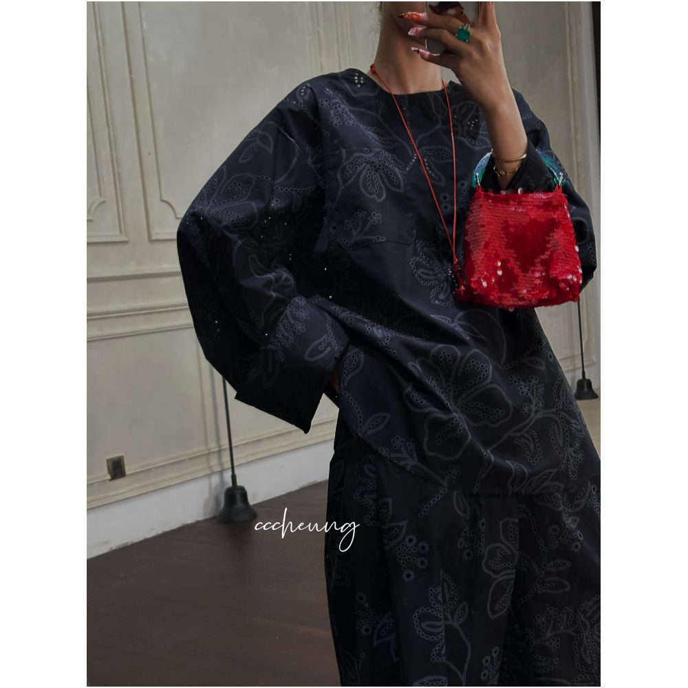 ASAYA7132 – Bloom Broderie Cotton Set 🌿✨