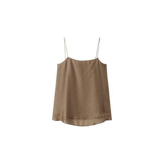 ASAYA7145 – Mocha Breeze Satin Set ☁️🤎
