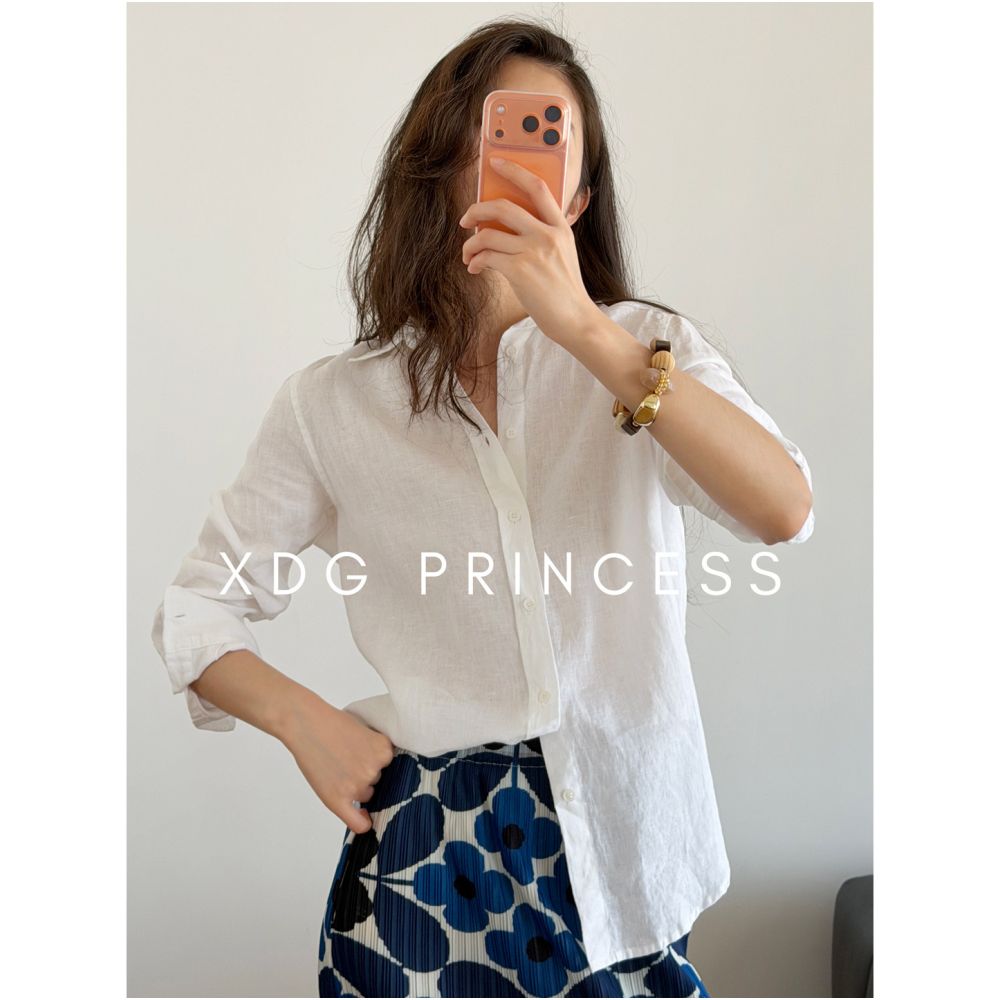 ASAYA7164 – Airy Luxe Linen Shirt ☁️🤍