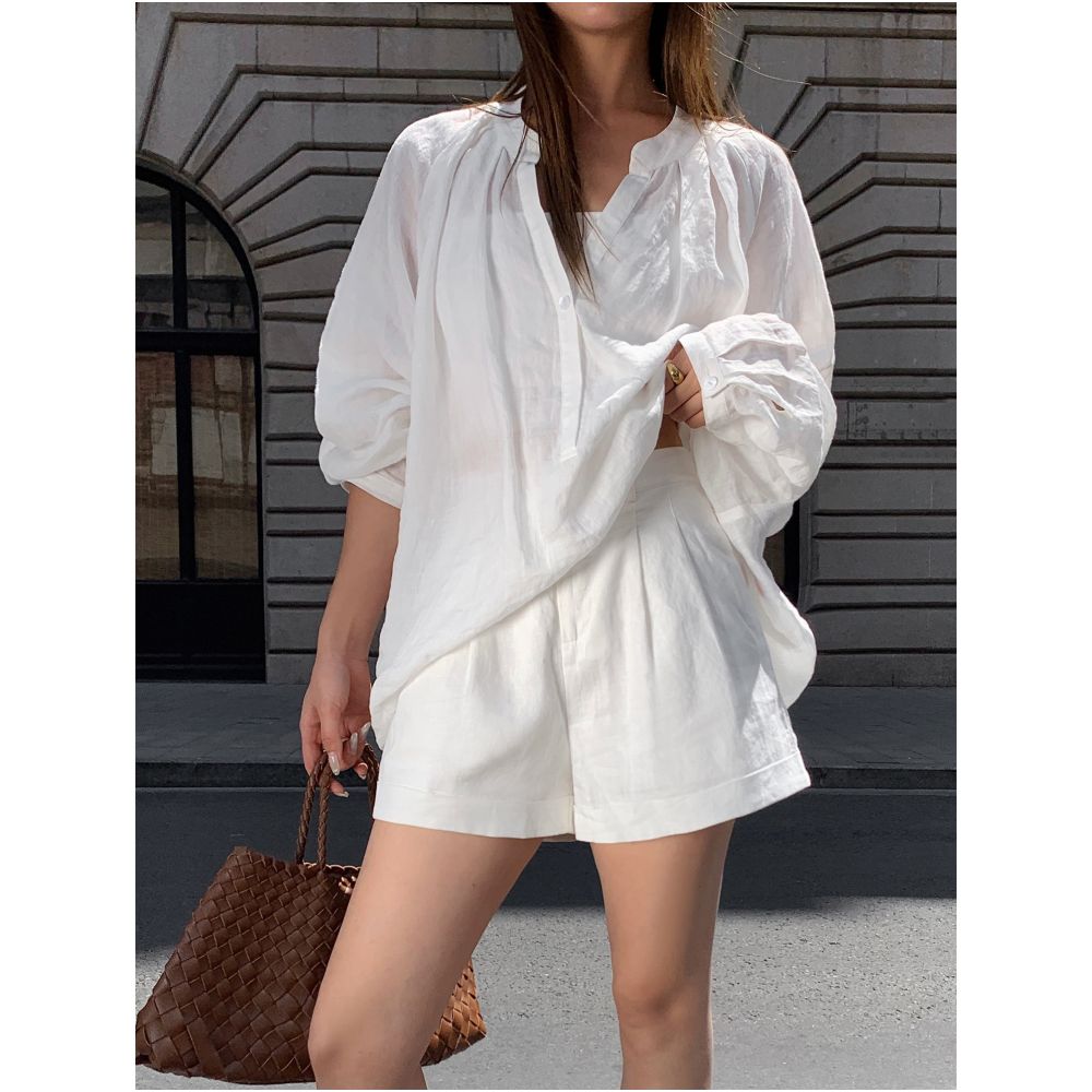 ASAYA7273 – Breezy Linen Escape Set 🤍🌿