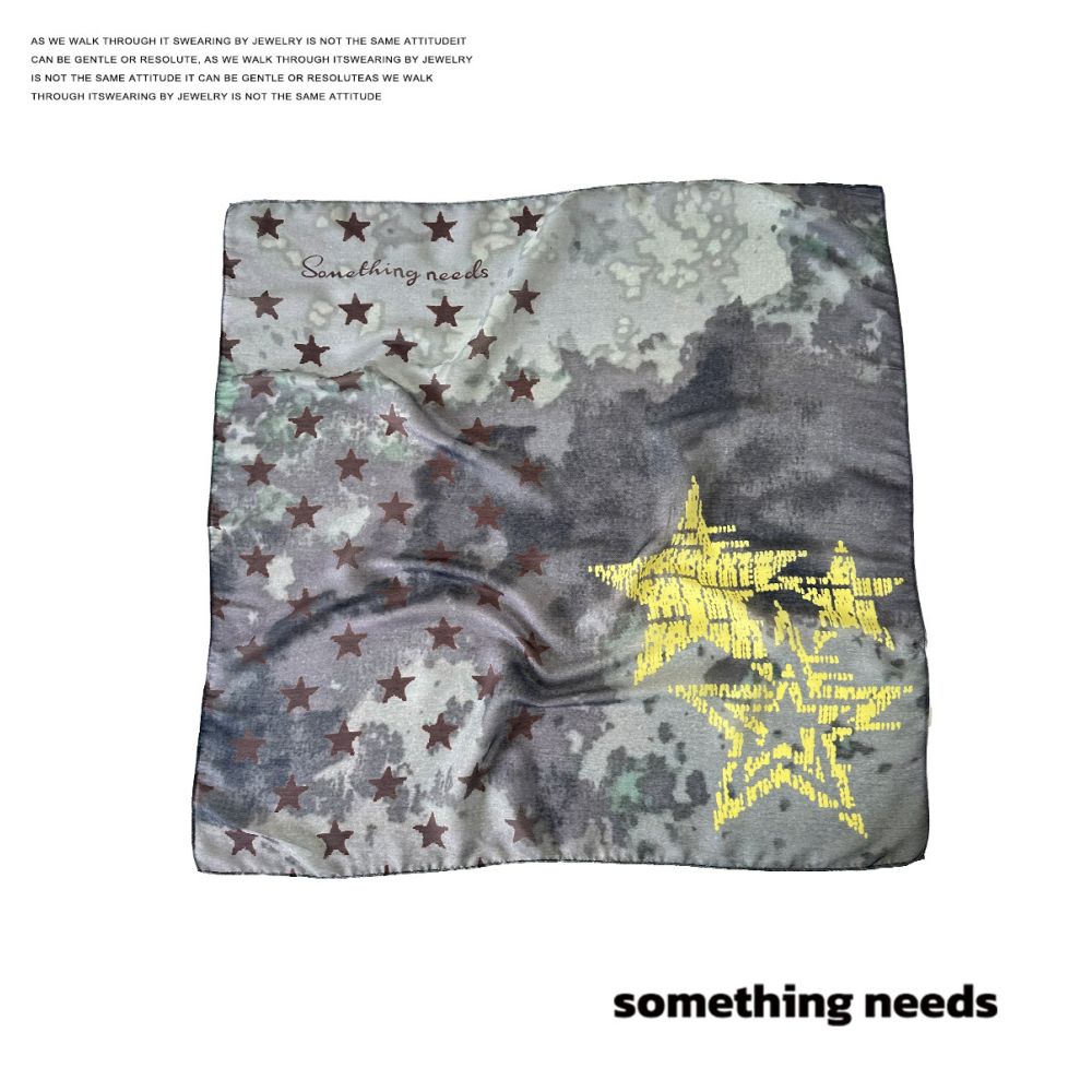 ASAYA7335 – Mosaic Bloom Art Scarf 🎨🌸