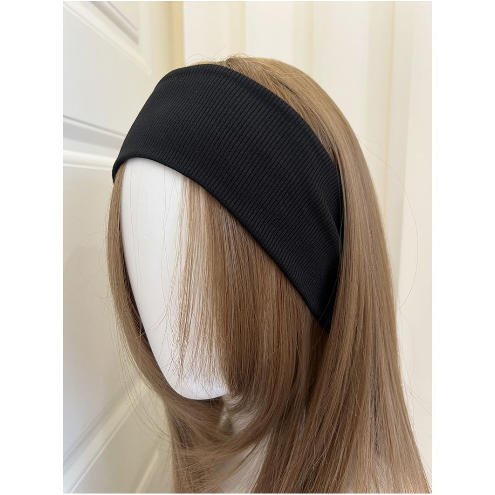 ASAYA7337 – Essential Ribbed Headband 🤍🖤