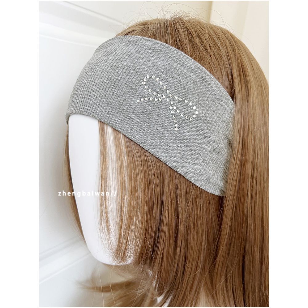 ASAYA7337 – Essential Ribbed Headband 🤍🖤