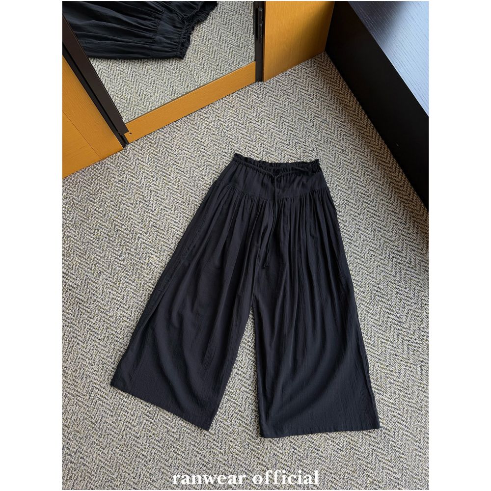ASAYA7344 – Breeze Flow Wide-Leg Pants ☁️🤍