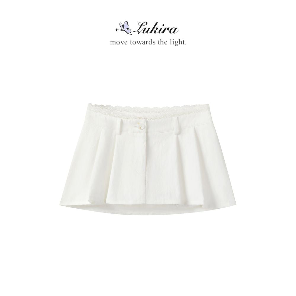ASAYA7347 – Bellecourt Mini Skirt 🤍🎀