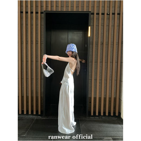 ASAYA7350 – Bare Grace Backless Knit Top ✨🤍