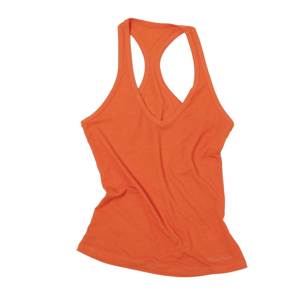 ASAYA7357 – Natural Linen Racerback Halter Top 🌿💙