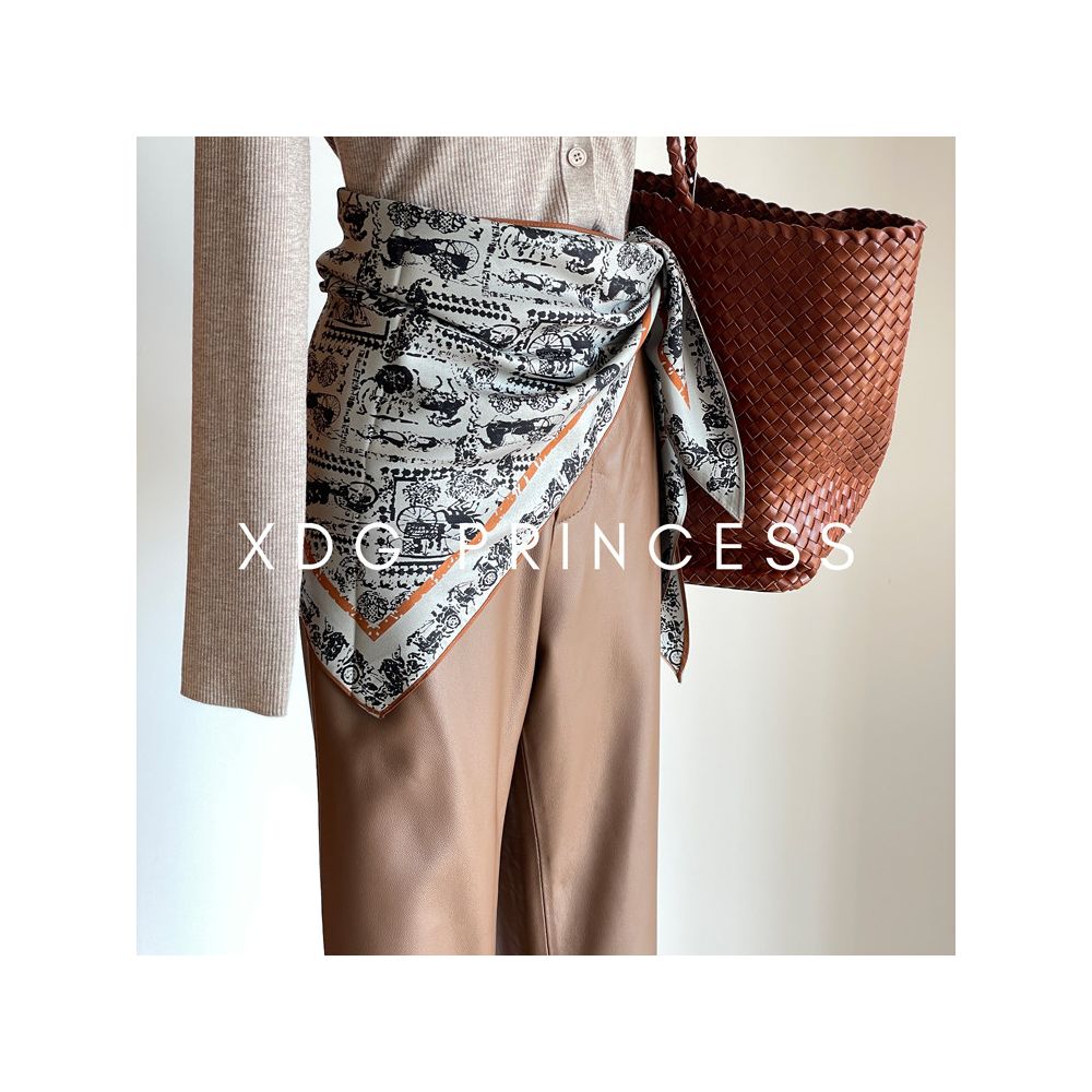 ASAYA7376 – Heritage Silk Styling Scarf ✨🤎