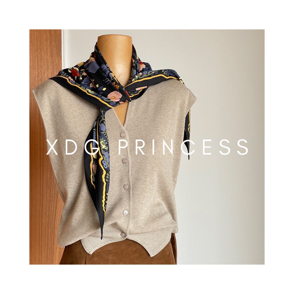 ASAYA7376 – Heritage Silk Styling Scarf ✨🤎