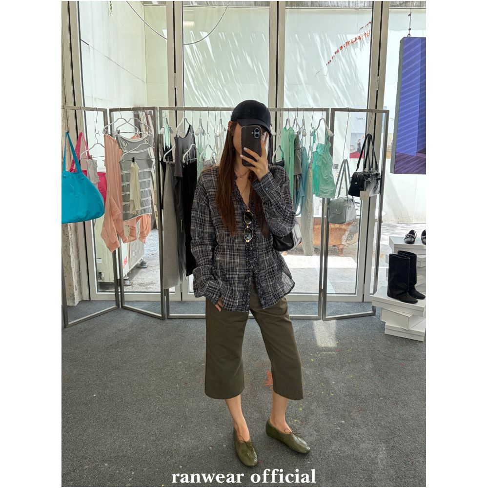 Everyone needs a pair of Ranwear Supermodel Pants IG influencer s millennial retro Capri cropped casual pants image 1
