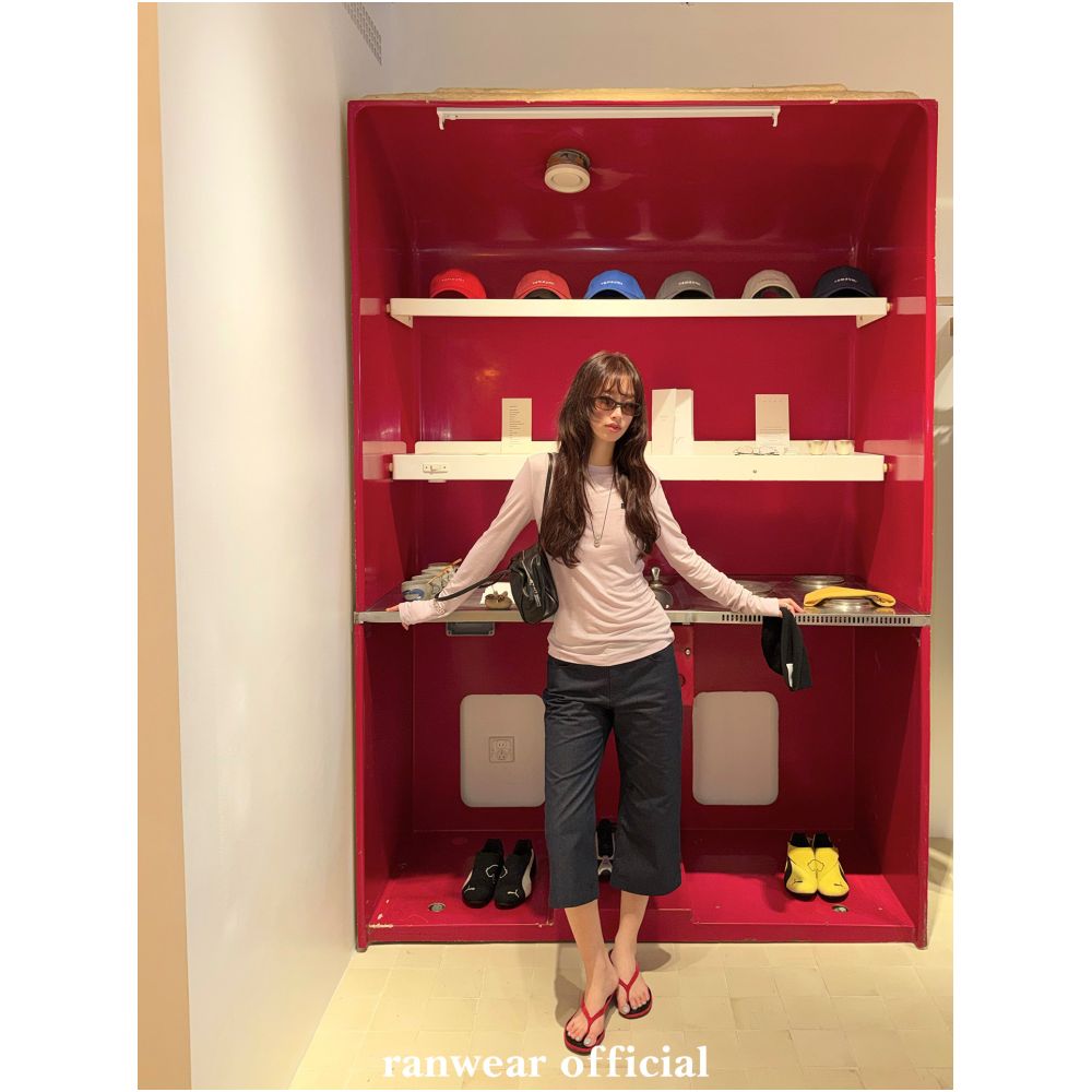 Everyone needs a pair of Ranwear Supermodel Pants IG influencer s millennial retro Capri cropped casual pants image 3