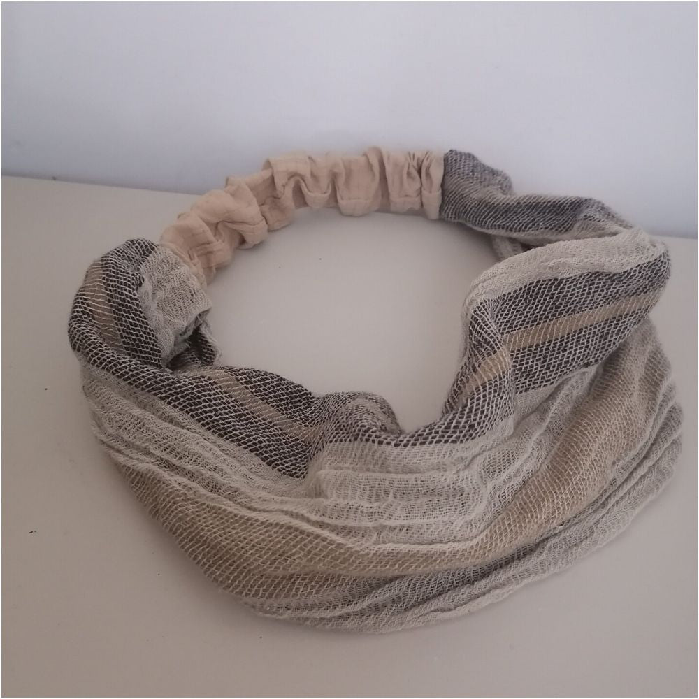 Miss Youan s Handmade Civilization Highland Style Homemade Cotton and Linen Headband Handmade Hairband Headband image 1