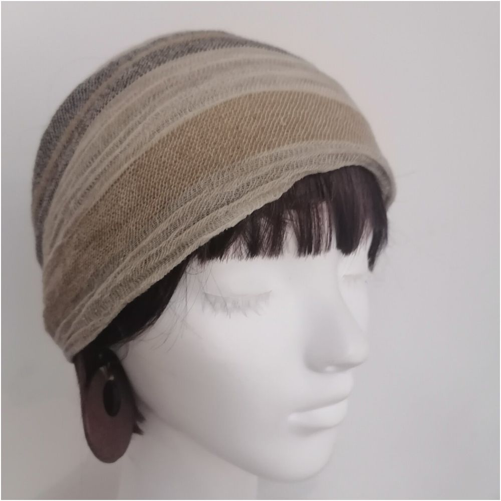 Miss Youan s Handmade Civilization Highland Style Homemade Cotton and Linen Headband Handmade Hairband Headband image 2