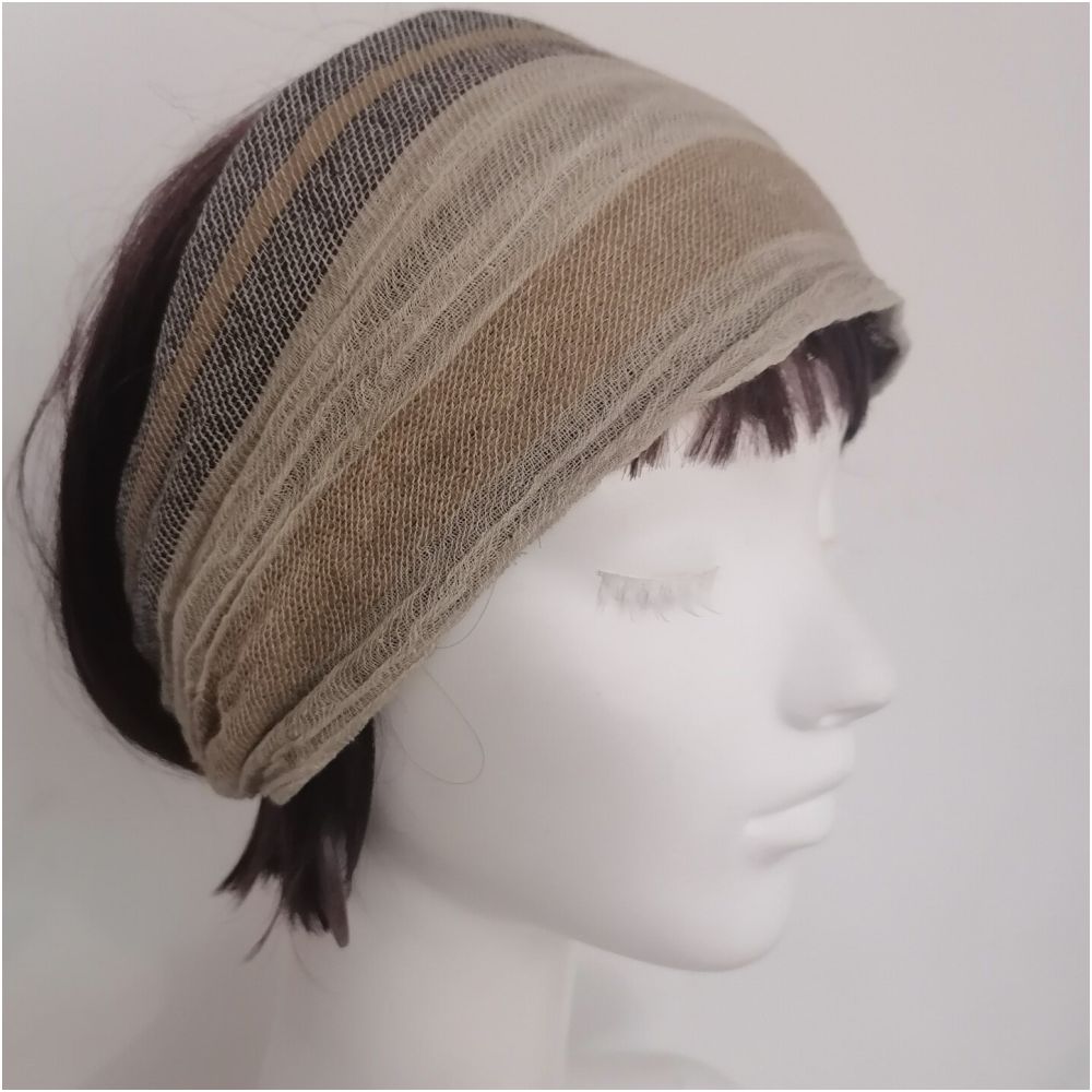 Miss Youan s Handmade Civilization Highland Style Homemade Cotton and Linen Headband Handmade Hairband Headband image 4