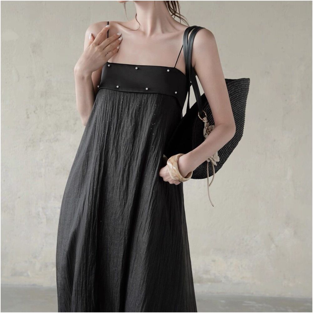 ASAYA7516 – Ivory Whisper Maxi Dress 🤍✨