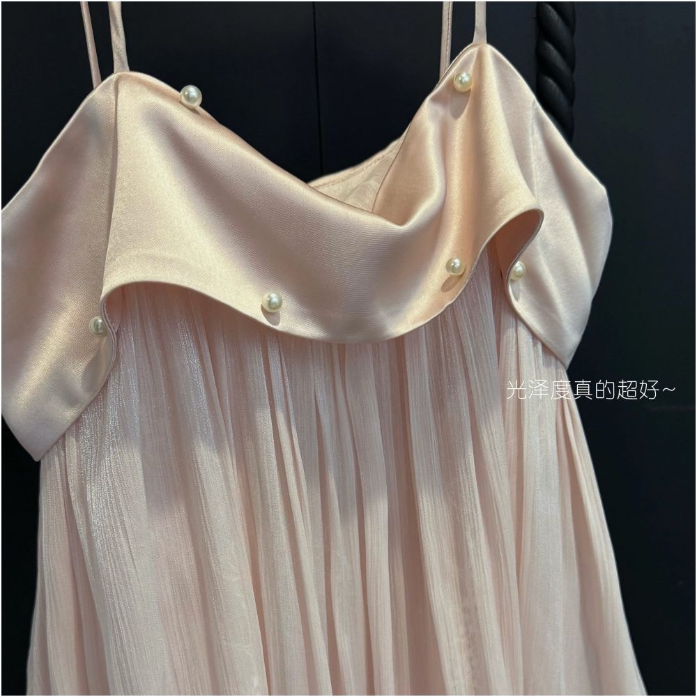 ASAYA7517 – Pearl Glow Bubble Mini Dress 🤍🫧