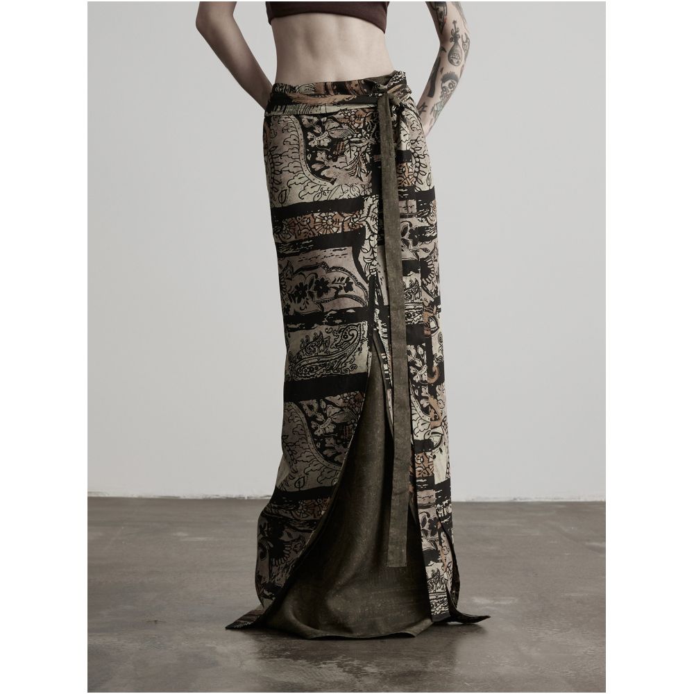 ASAYA7584 – Nomadic Art Convertible Skirt 🖤🌿