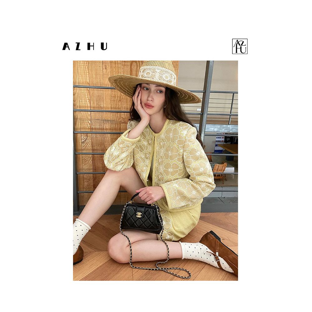 Clearance Sale 40 Off No Returns or Exchanges for Non Quality Issues Embroidered Chanel Style Suit Jacket and Skirt image 0