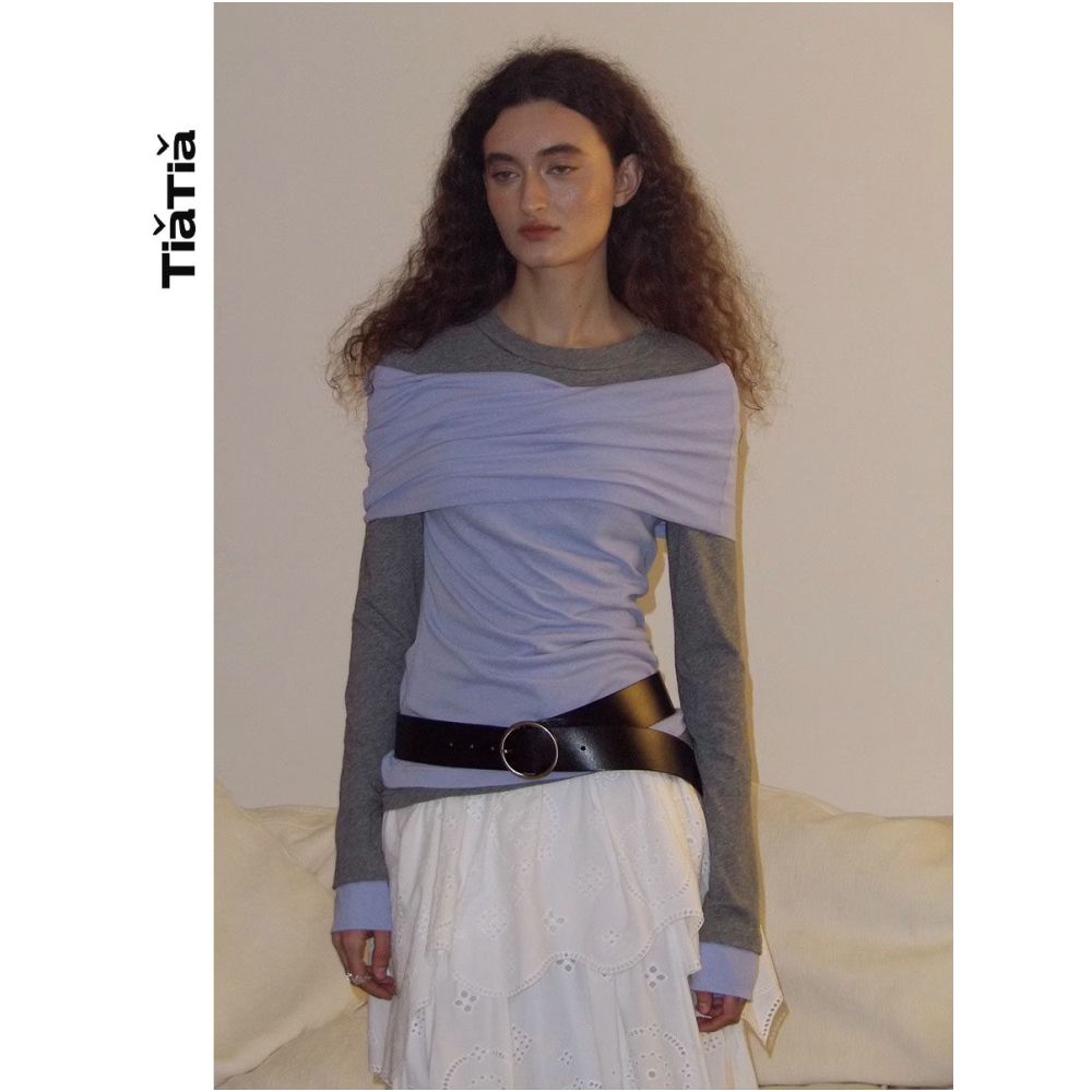 In Stock TiaTia New Arrival Simple and Stylish Low Rise Leather Belt image 2