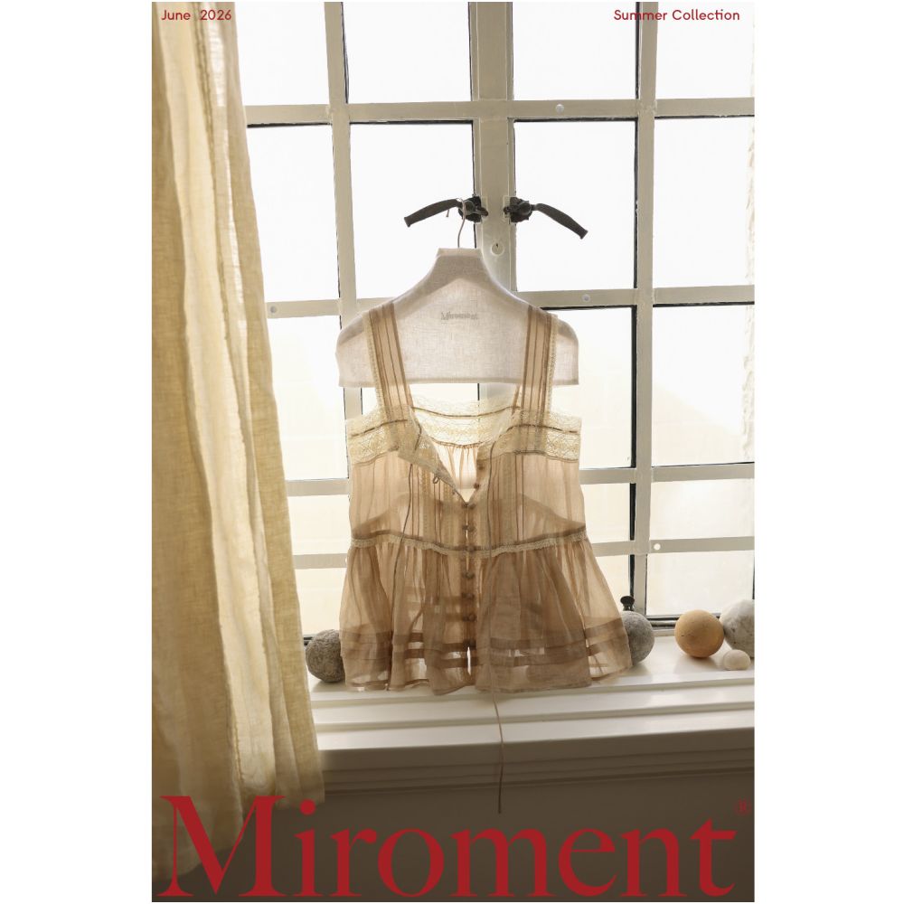 Miroment s cool nude toned herbal inspired ramie camisole with vintage style lace trim is flattering and brightens the complexion image 0