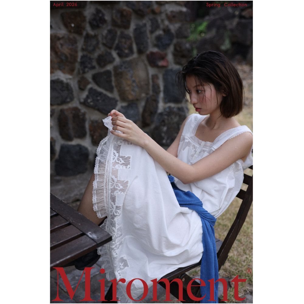 Miroment layered dress soft and skin friendly with antique style lace detailing perfect for both lounging at home and going out image 0