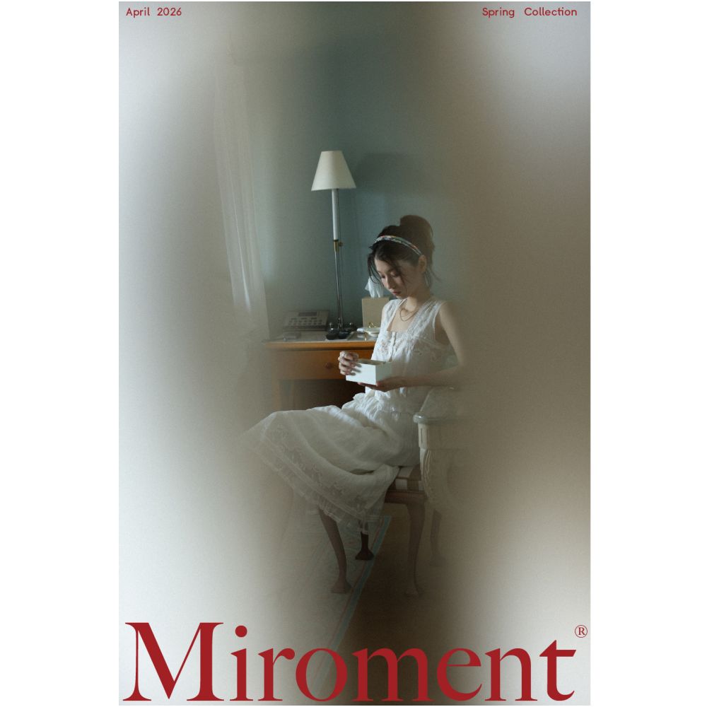 Miroment vintage mesh lace wrinkled linen and tulle hem white retro suit with multiple pattern combinations image 1